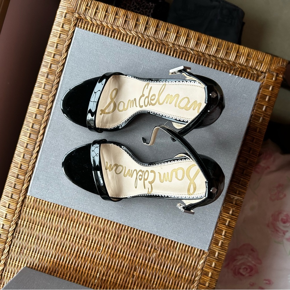 Sam Edelman patent stiletto heels